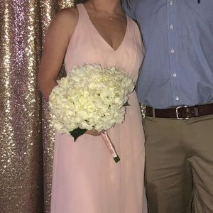 Vera Wang Blush Bridesmaid Dress